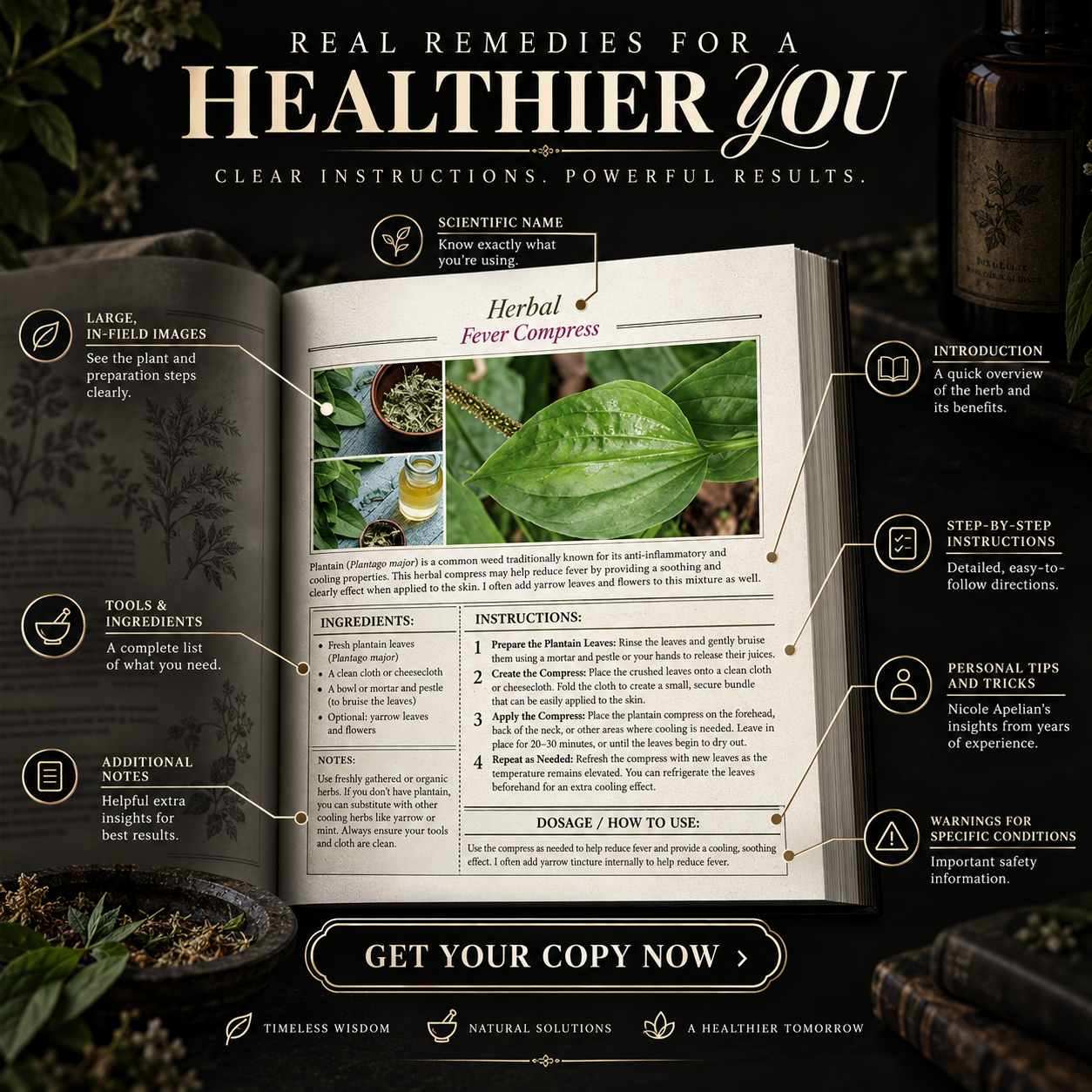 Forgotten Home Apothecary - 250 Home Remedies
